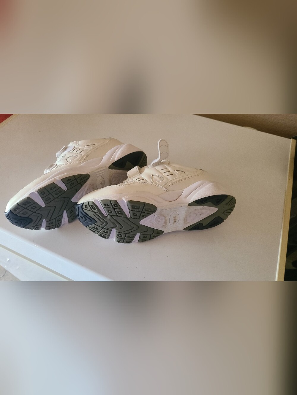 White Chunky Athletic Sneakers